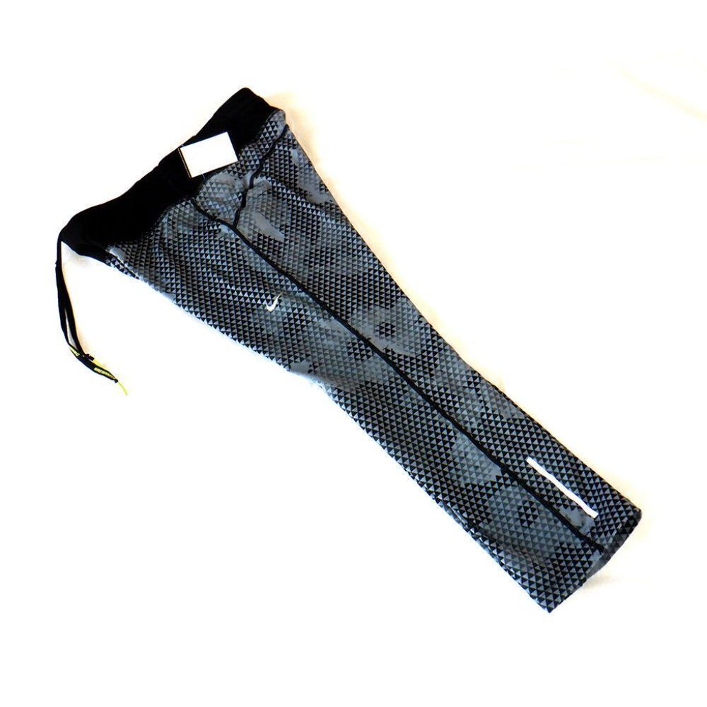 Nike Running gray black geometric abstract tight sweatpants